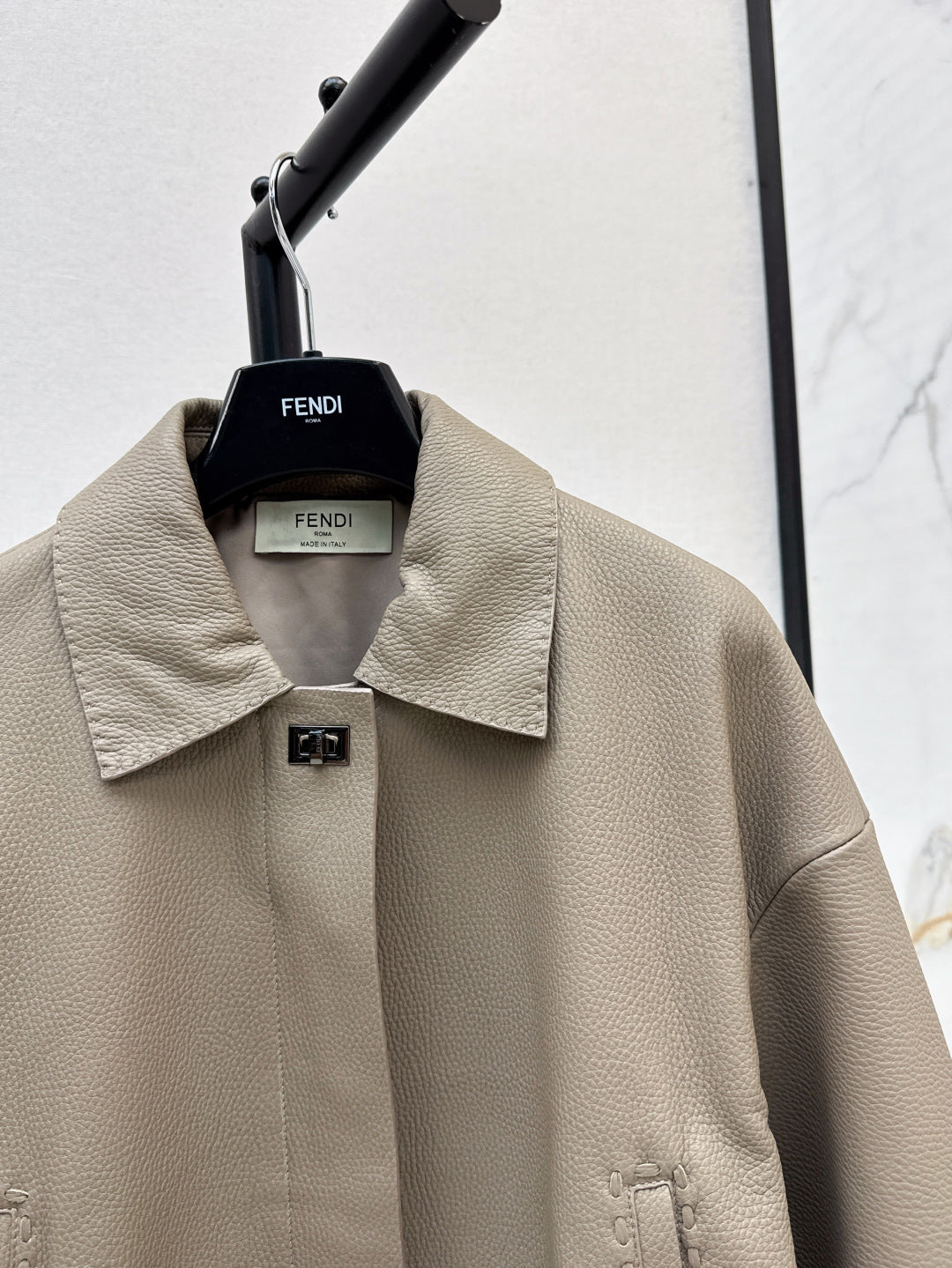 25fw leather jacket