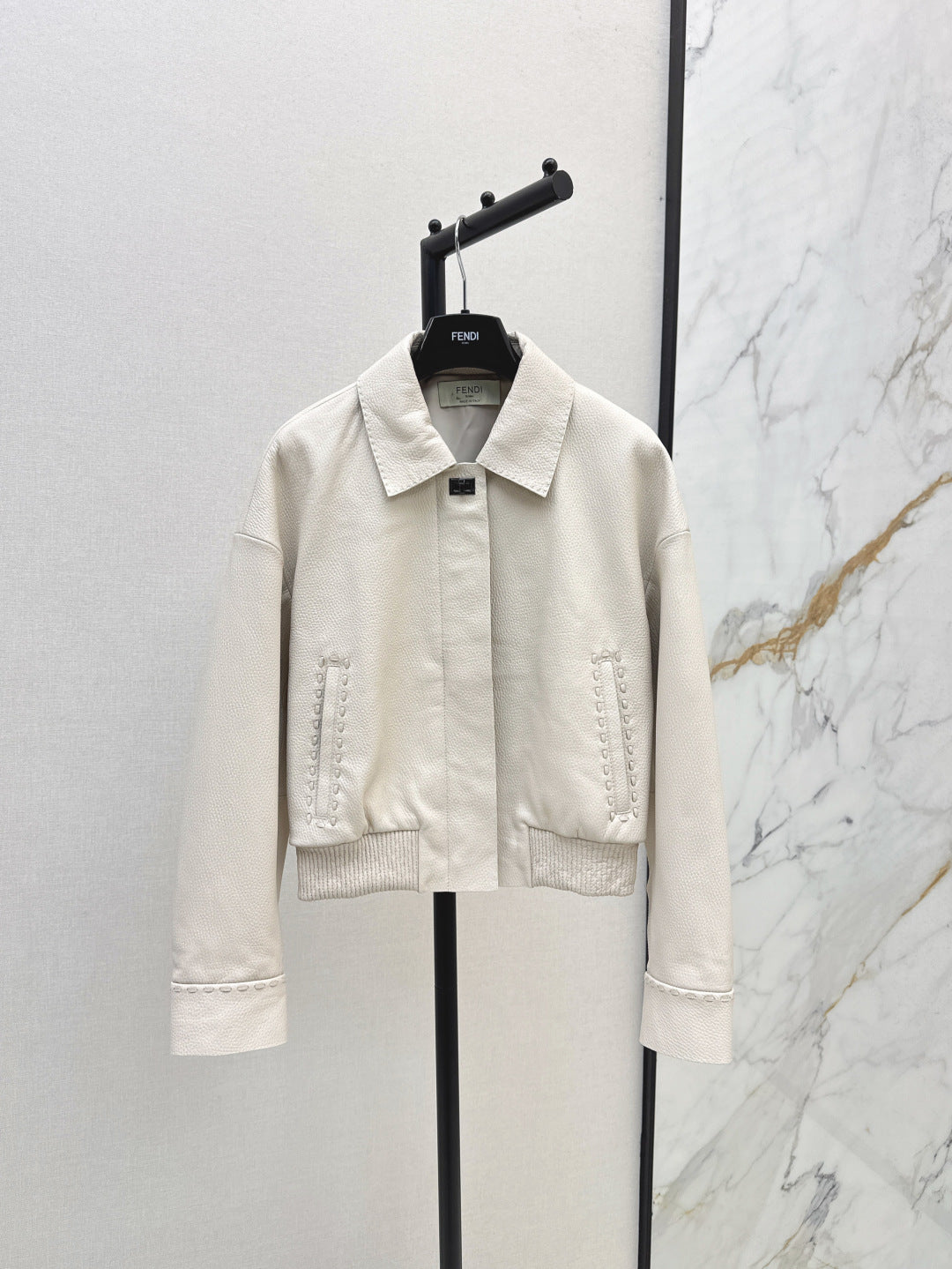 25fw leather jacket