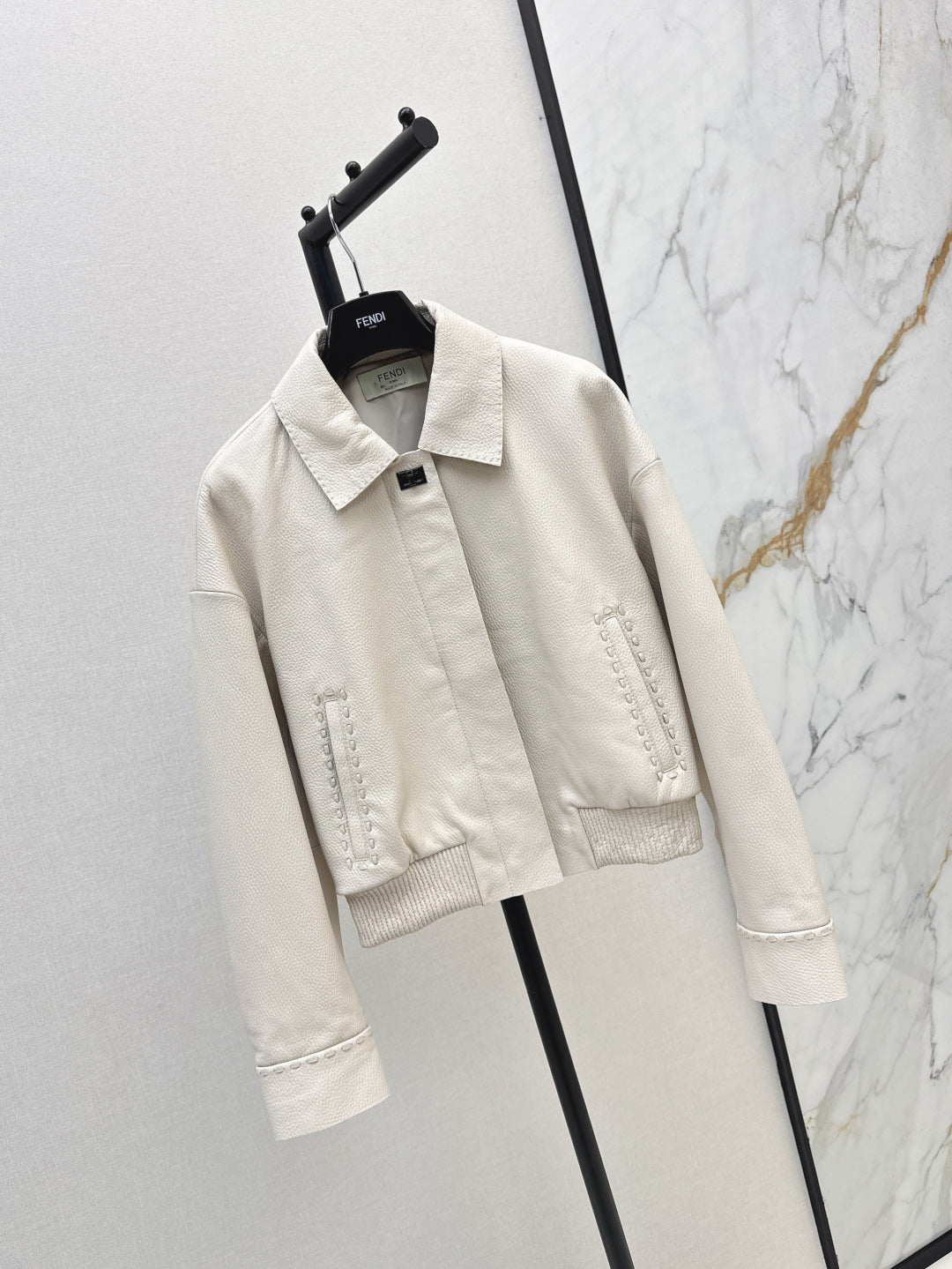 25fw leather jacket