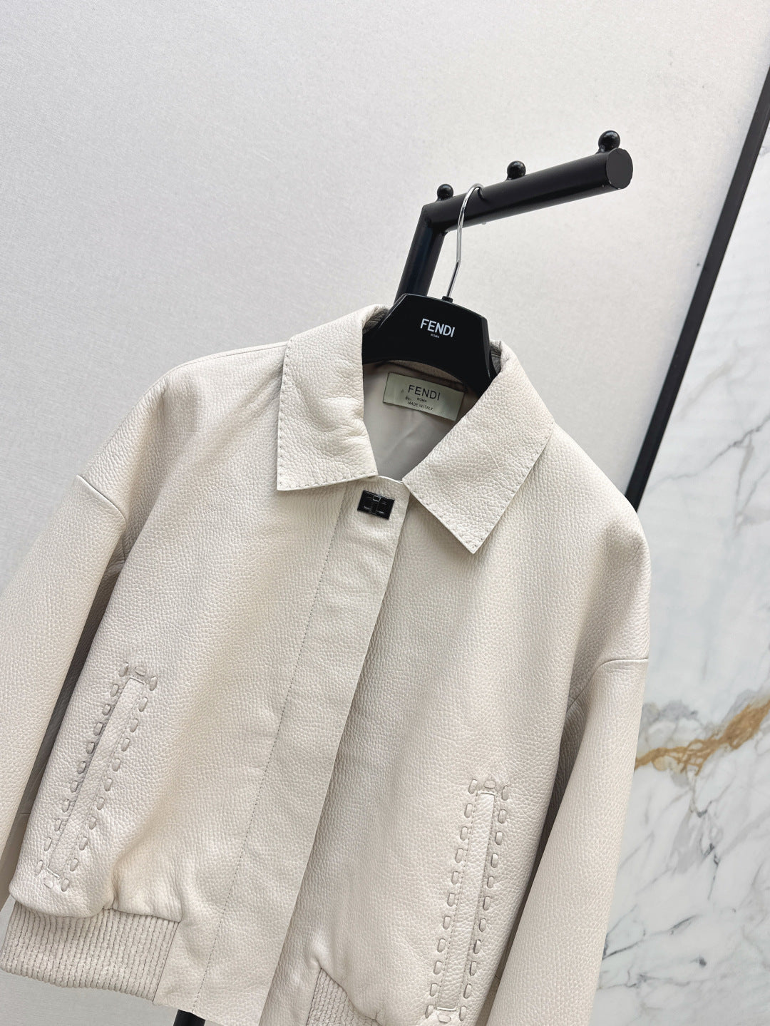 25fw leather jacket