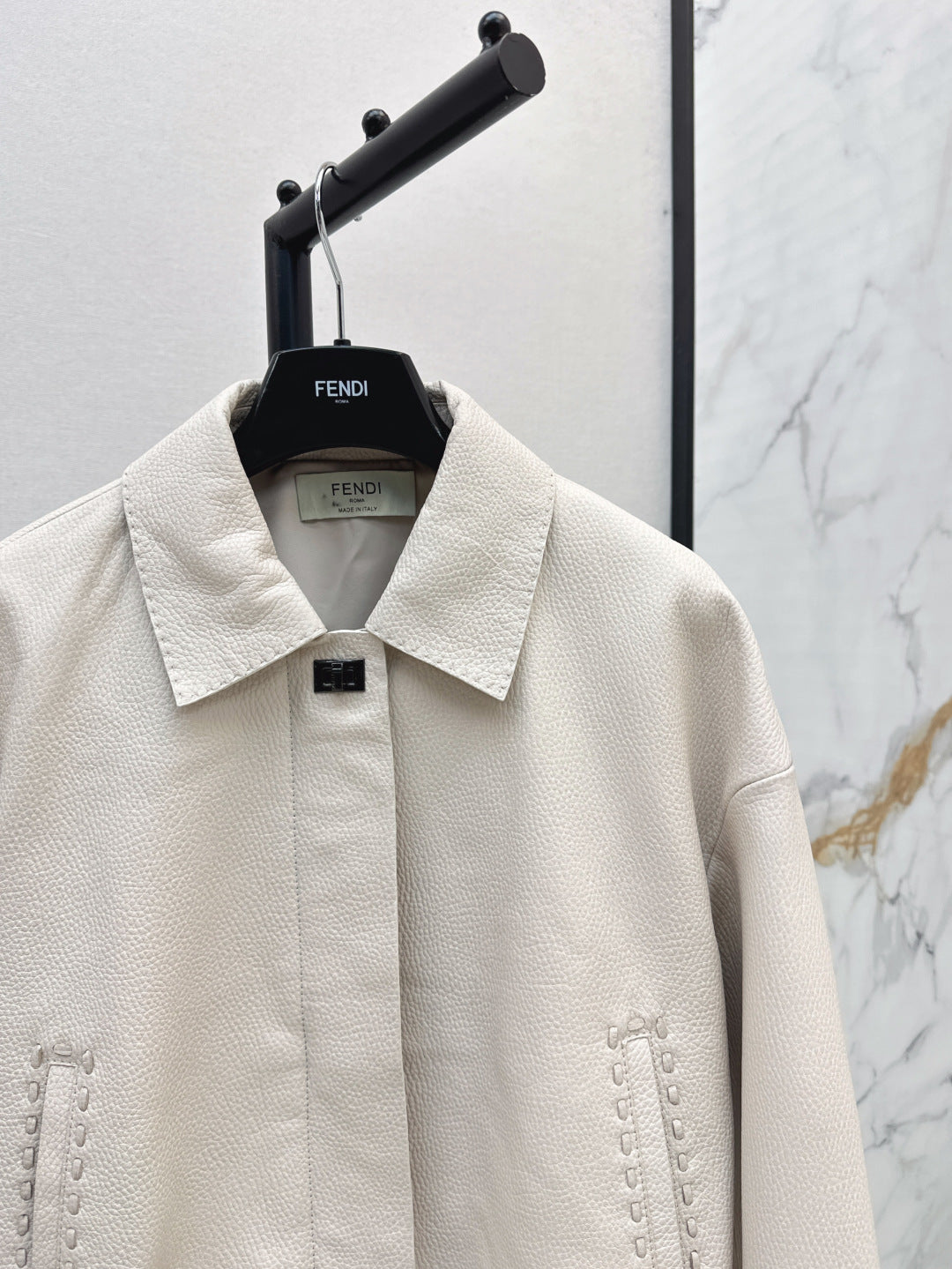 25fw leather jacket