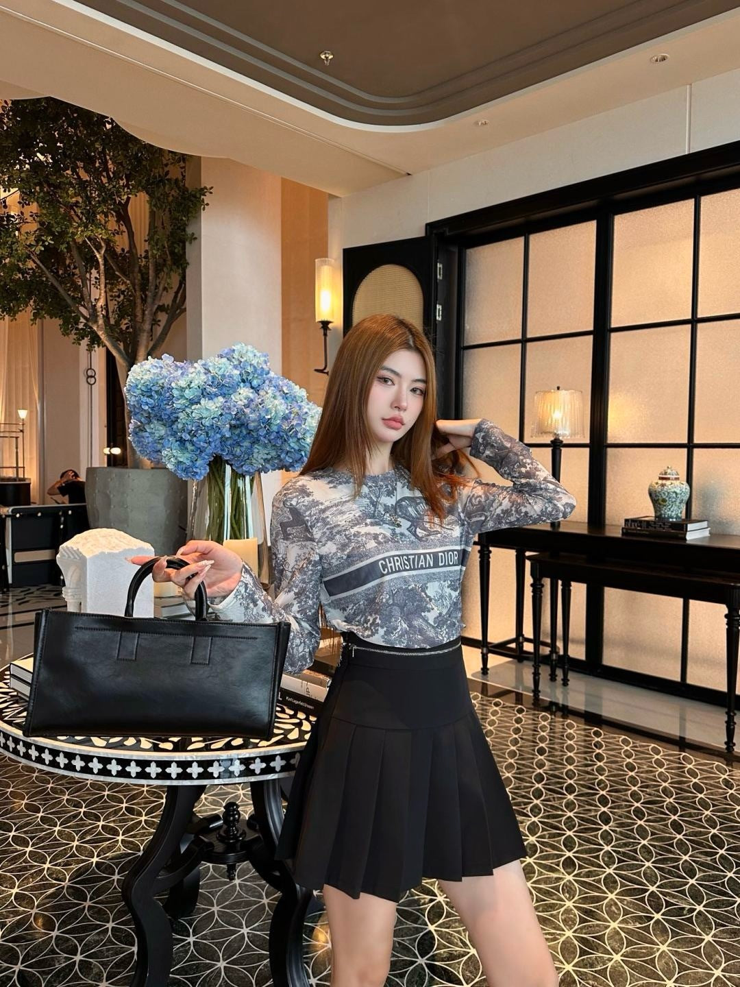 25fw printed shirt