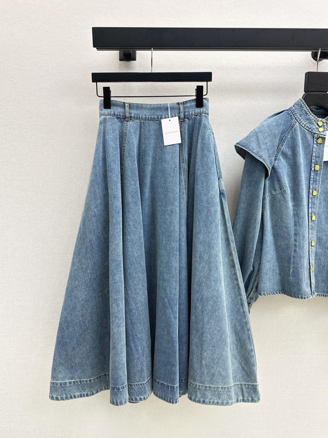 25fw denim skirt