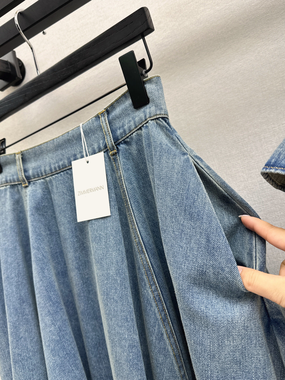 25fw denim skirt