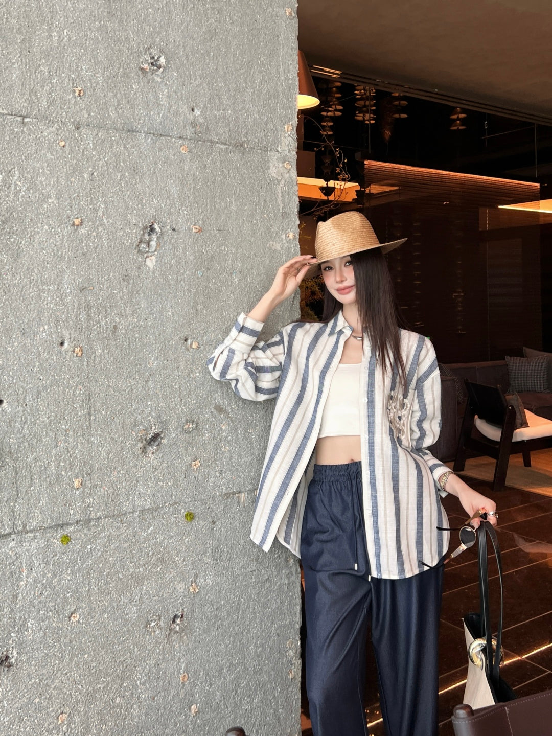 25fw linen shirt
