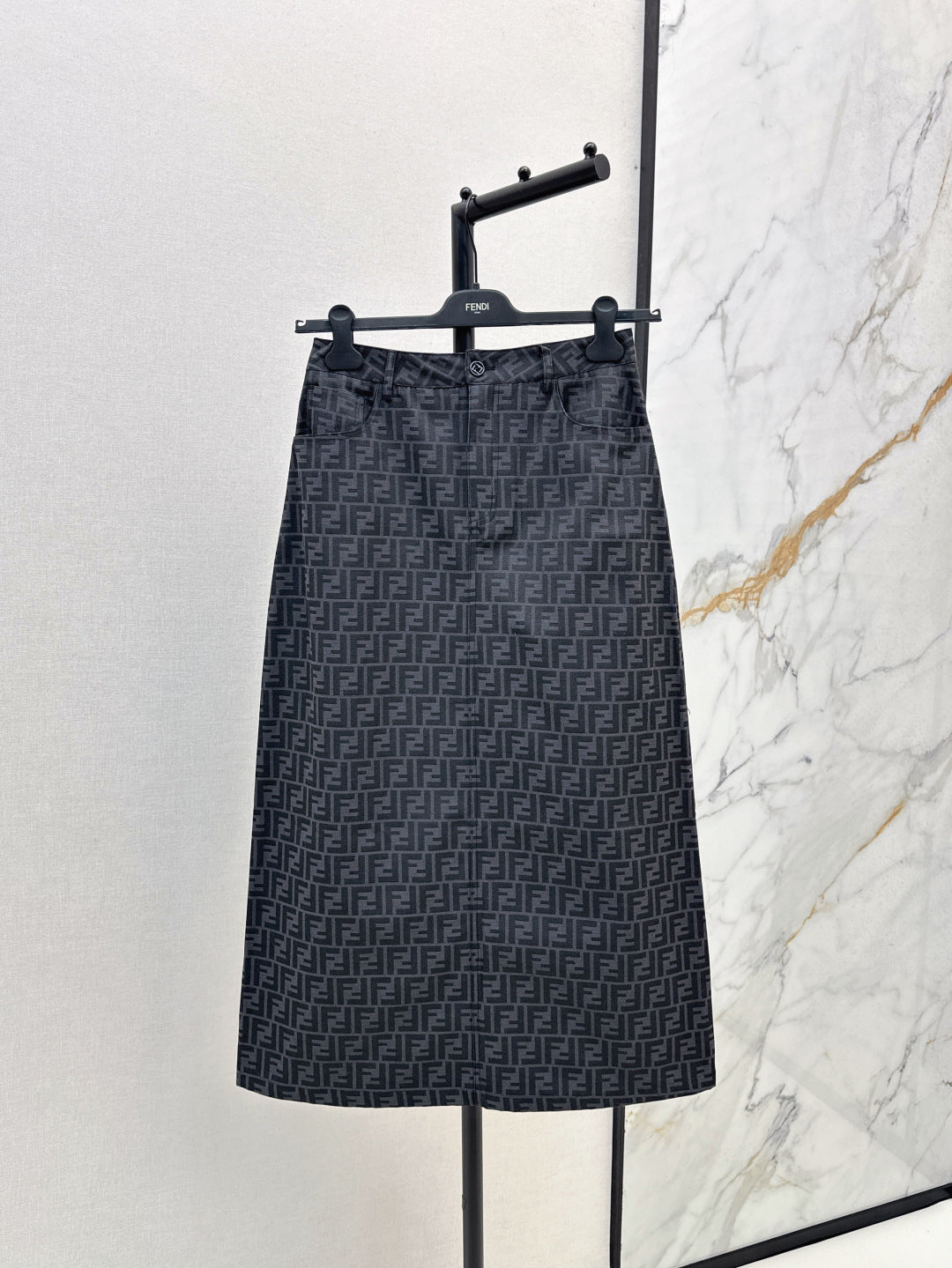 25fw jacquard skirt