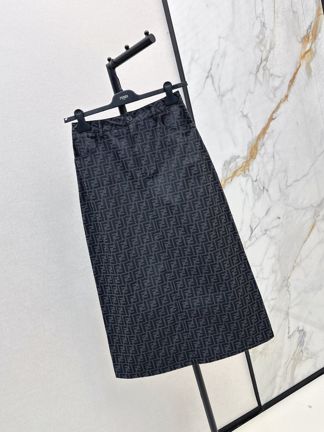 25fw jacquard skirt