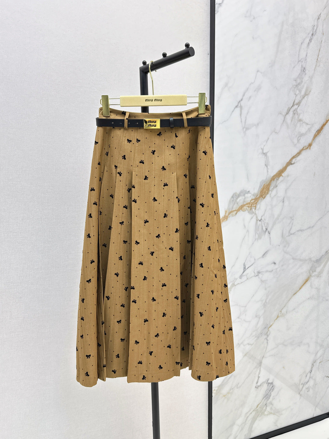 25fw jacquard skirt
