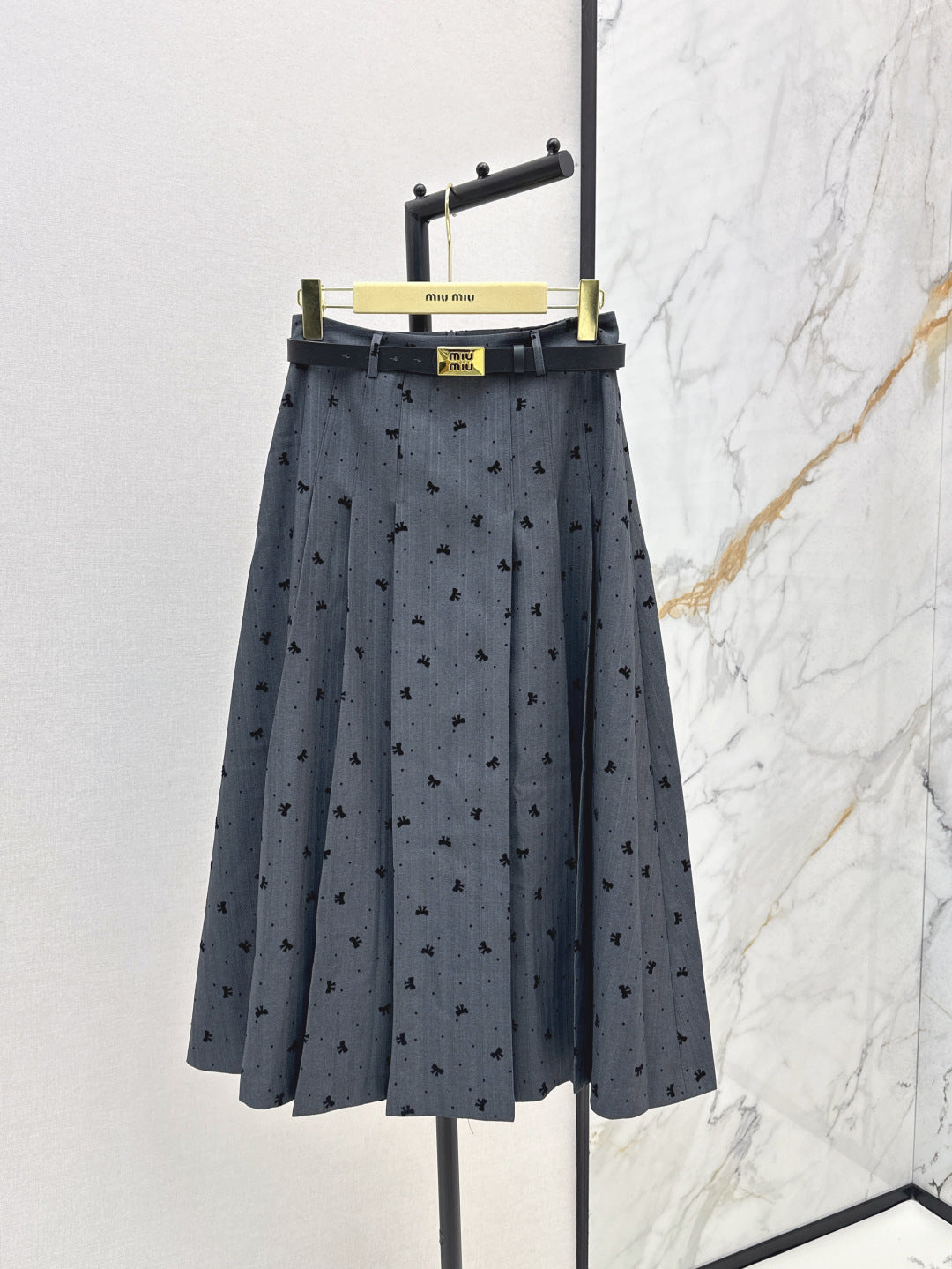 25fw jacquard skirt