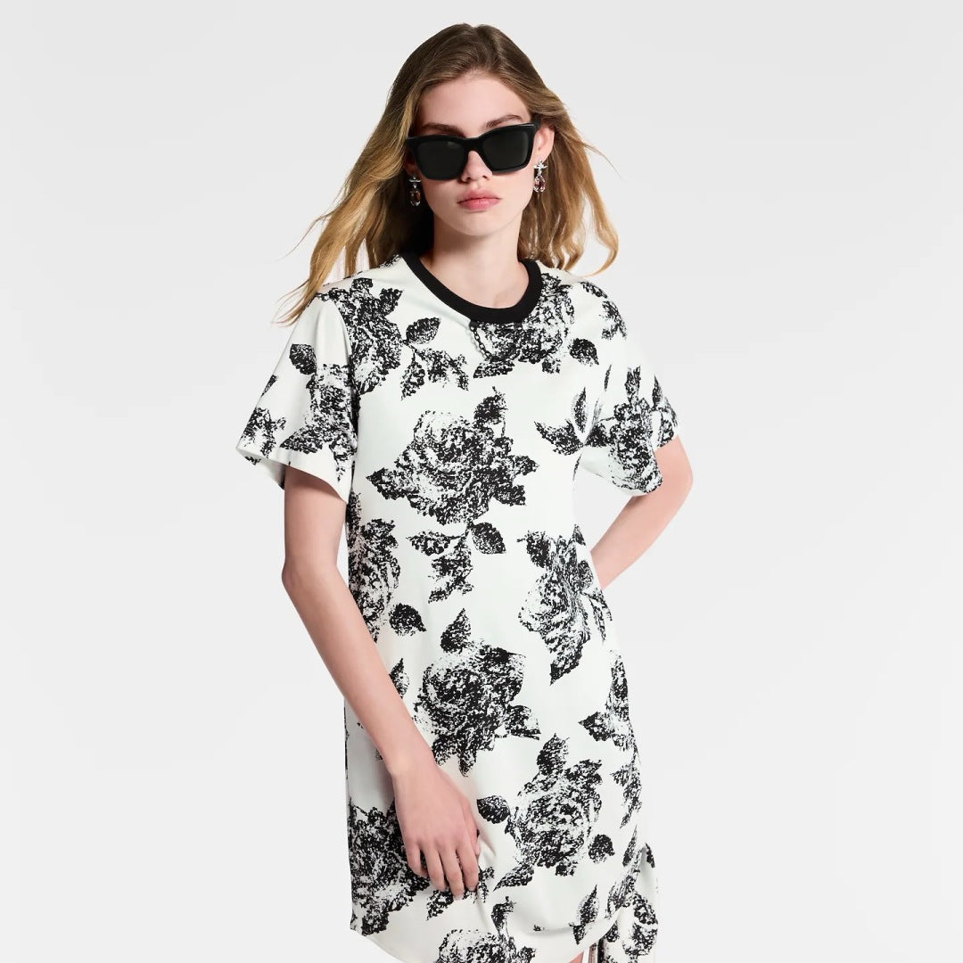 25fw printed dress