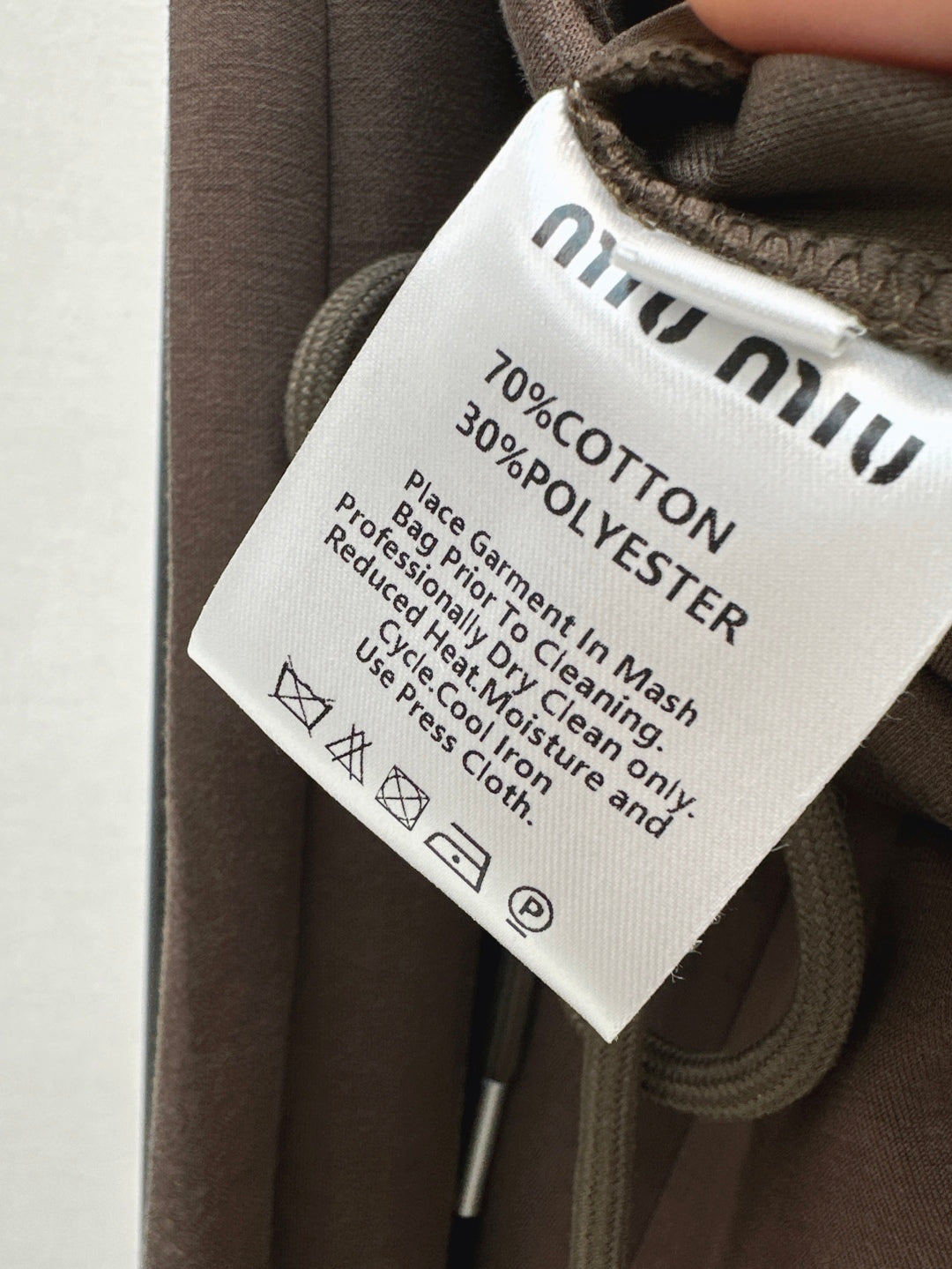 25fw drawstring pants