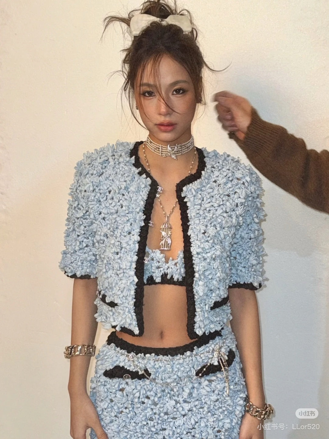 25fw knitted cardigan