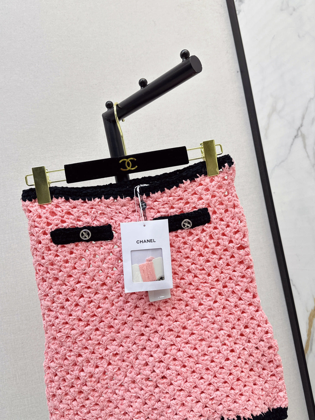25fw knitted skirt