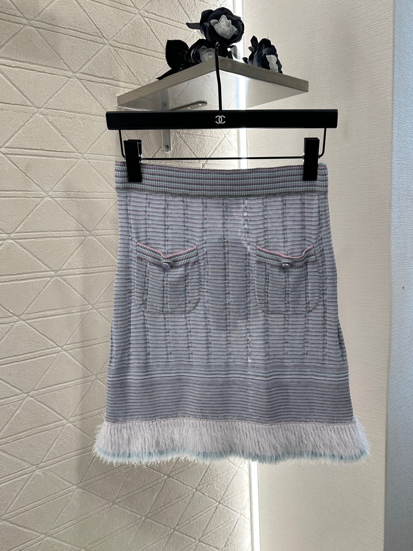 25 New Arrival Knitted Skirt Long-Sleeved Set