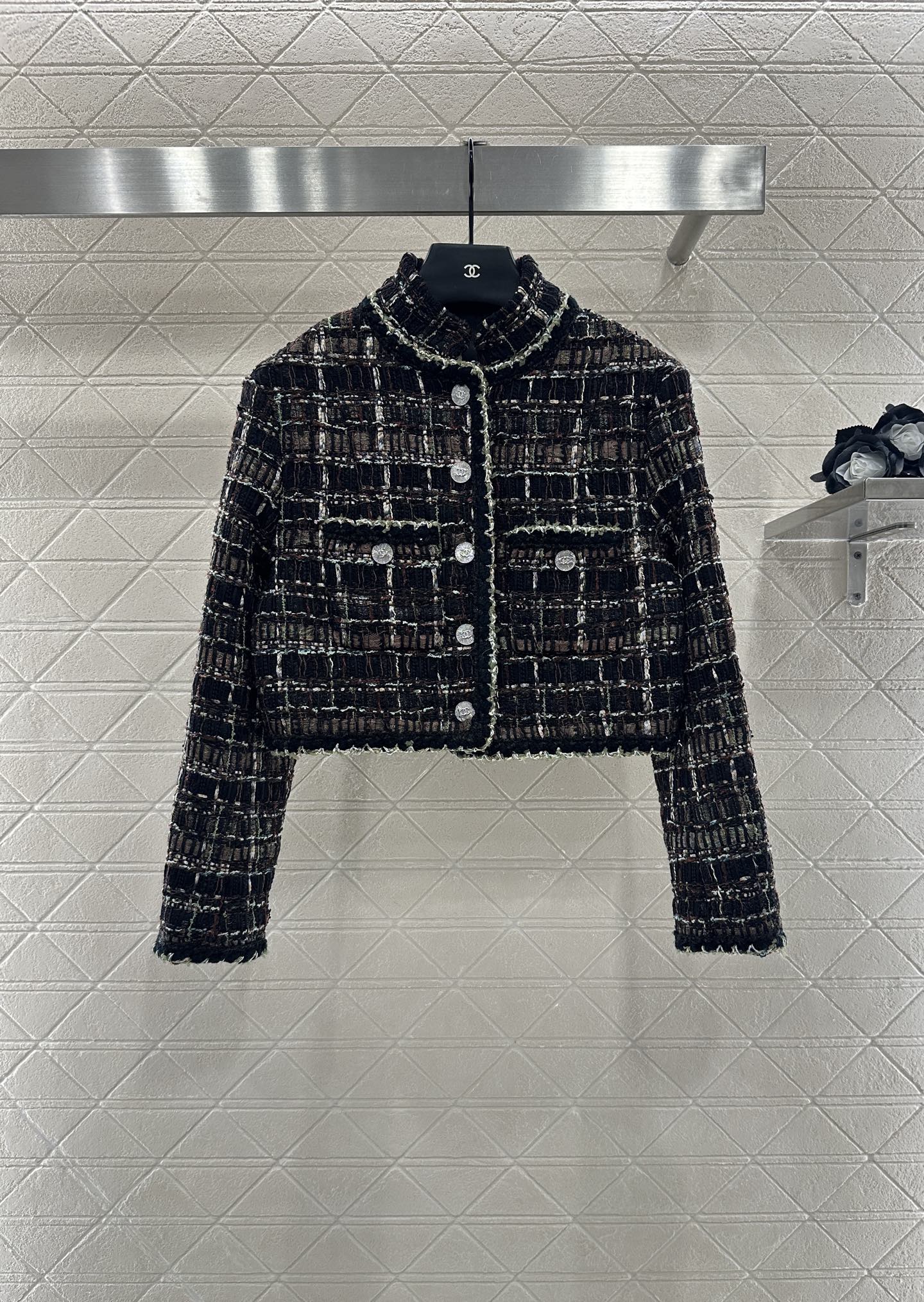 25 New Arrival Woven Jacket and Skirt Set
