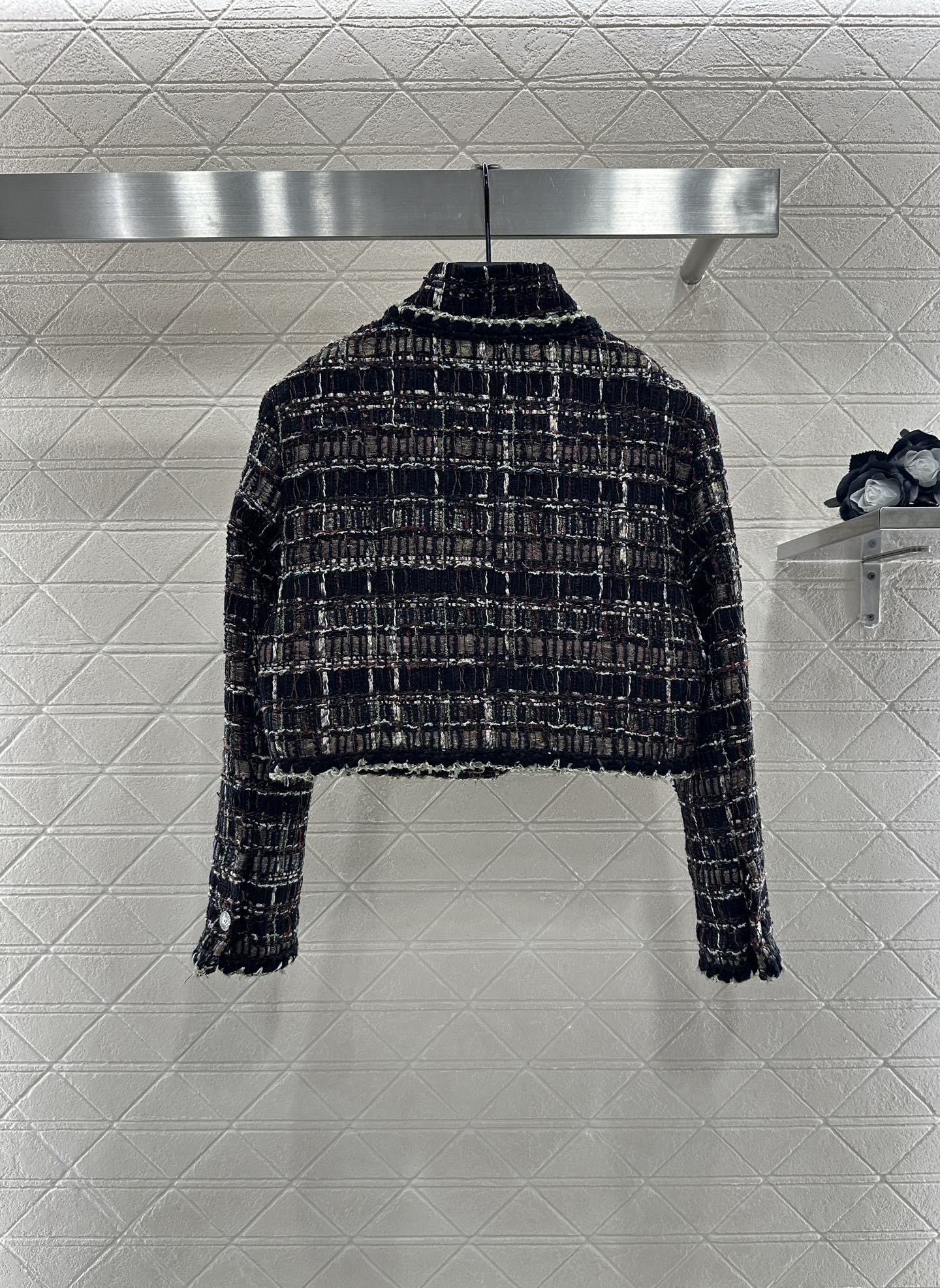 25 New Arrival Woven Jacket and Skirt Set