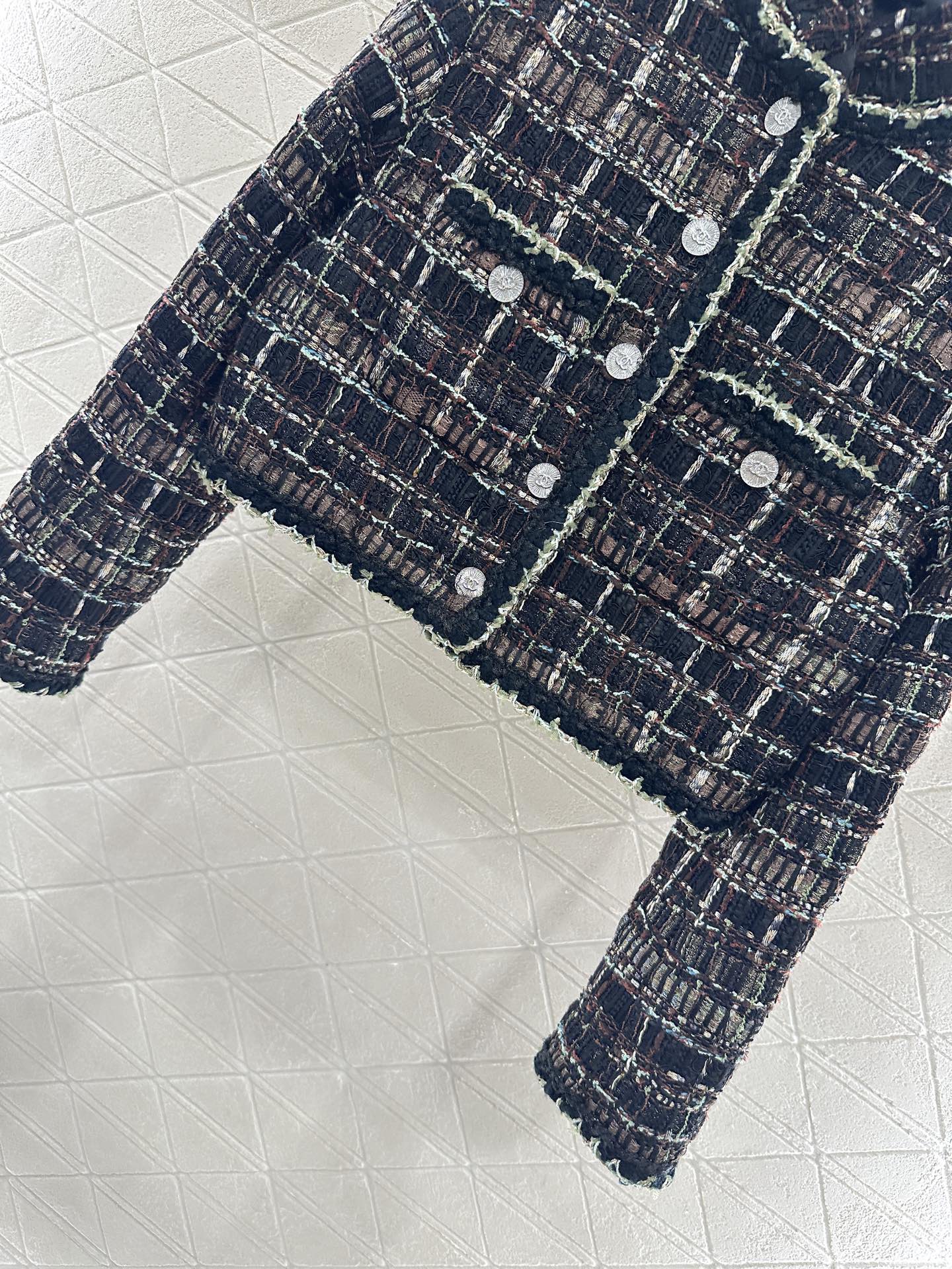 25 New Arrival Woven Jacket and Skirt Set