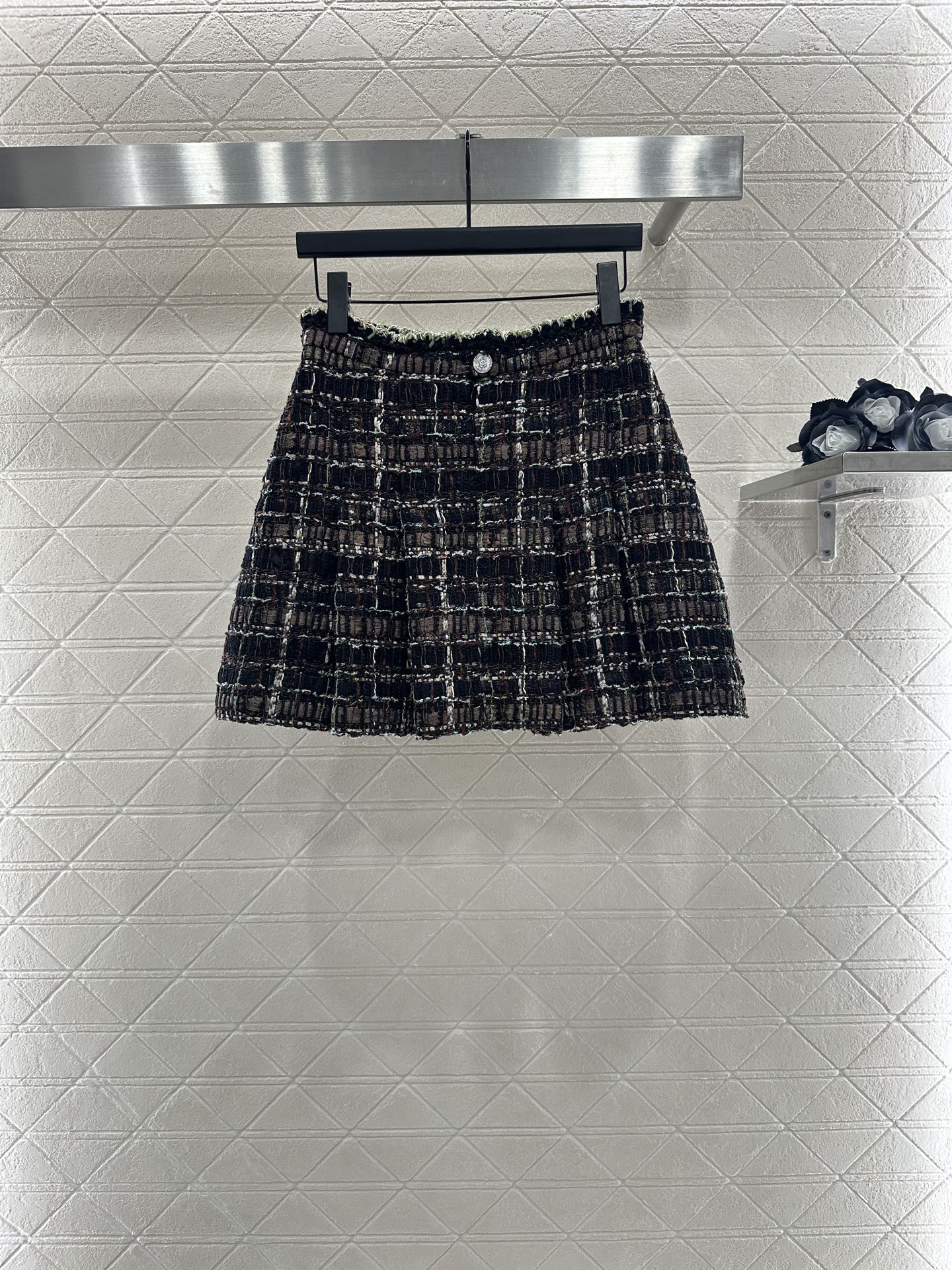 25 New Arrival Woven Jacket and Skirt Set