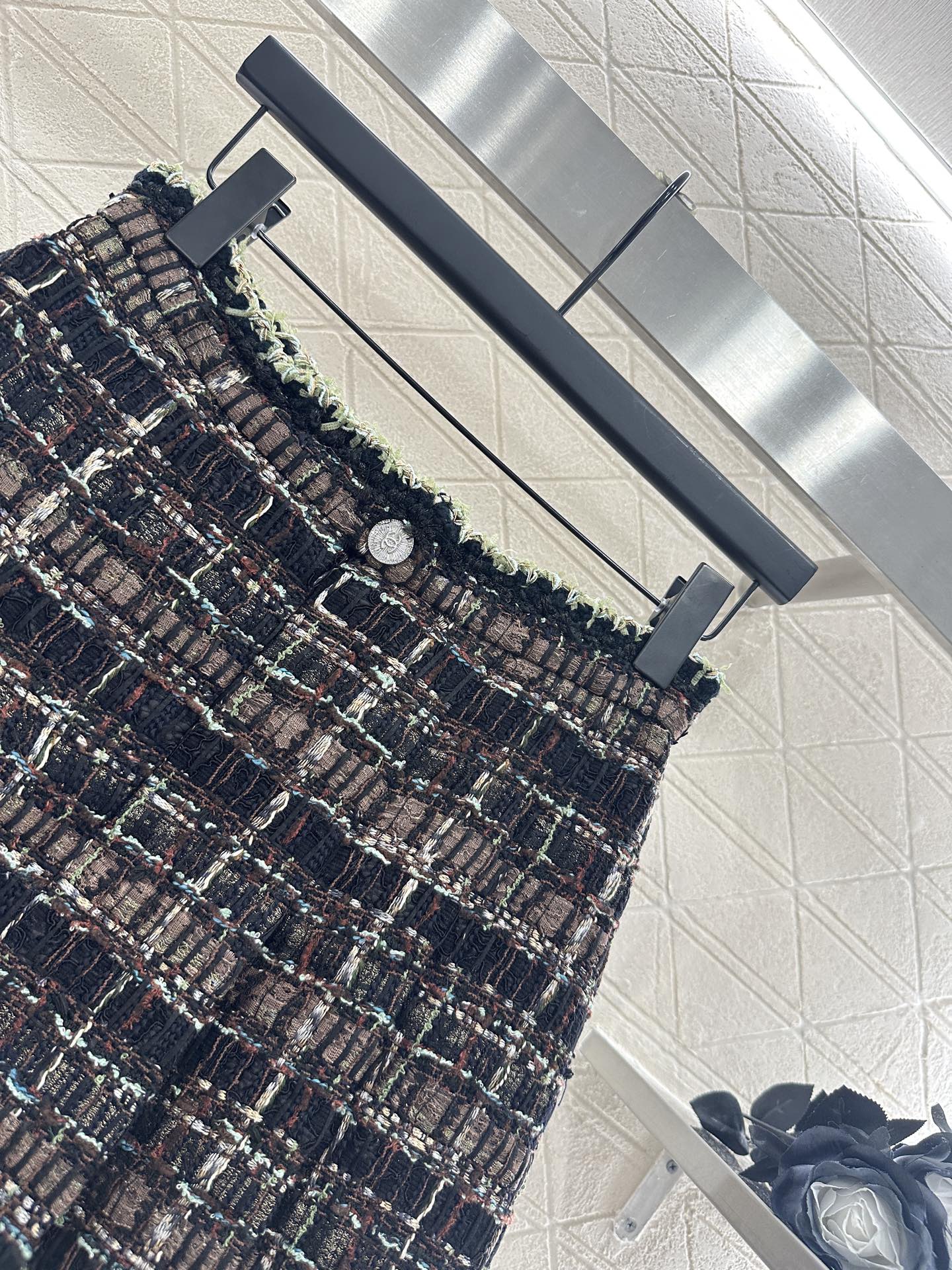 25 New Arrival Woven Jacket and Skirt Set