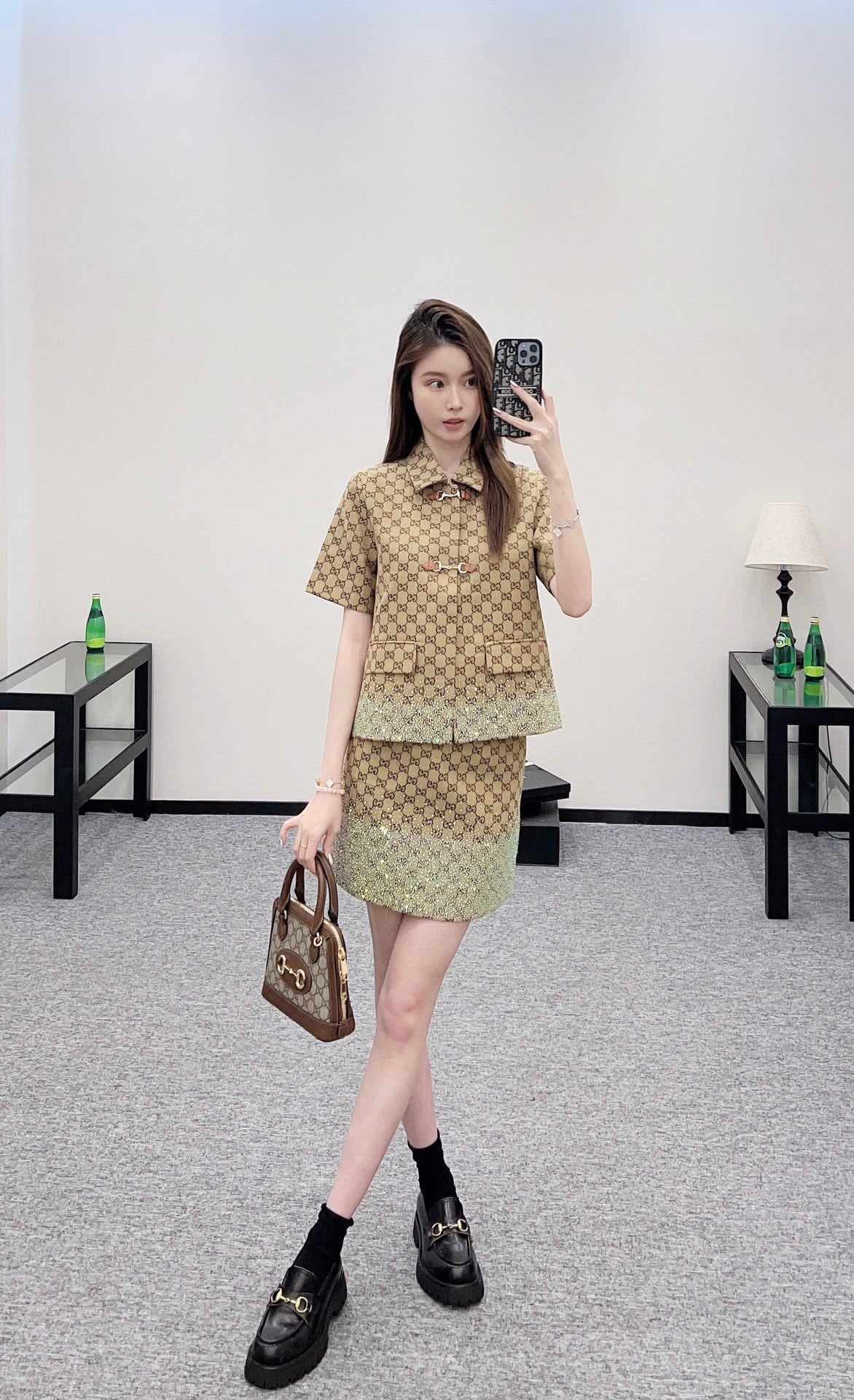 2025 New Arrivals Jacket and Skirt Set