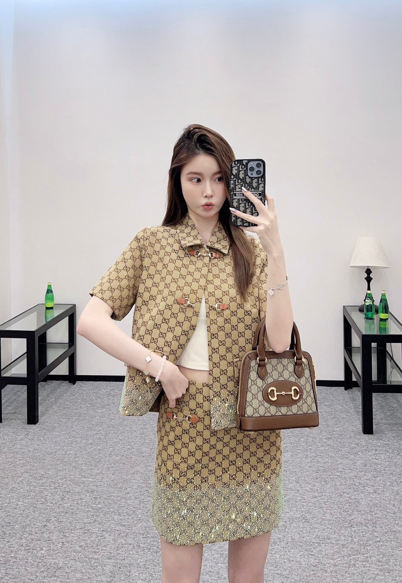 2025 New Arrivals Jacket and Skirt Set