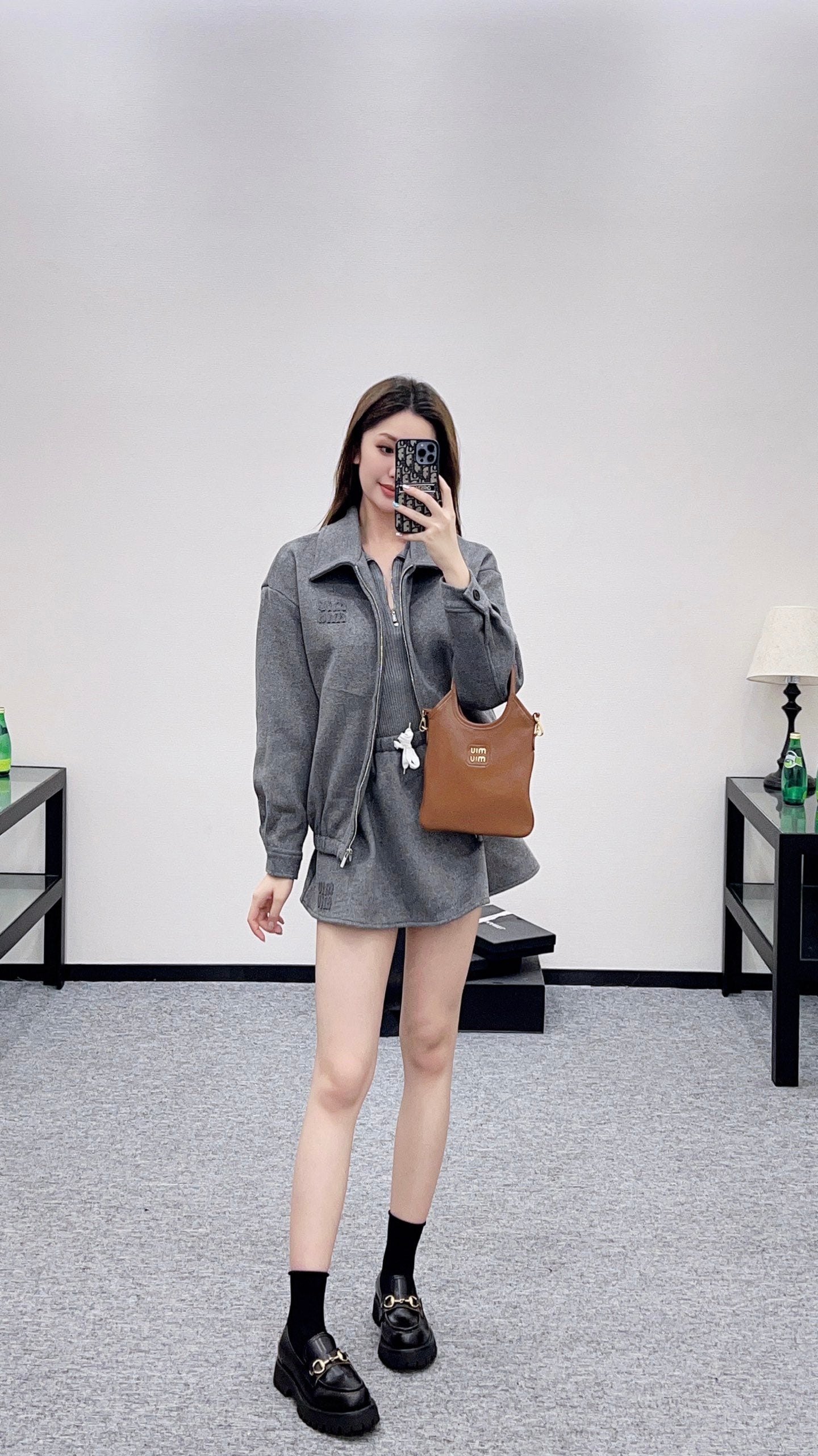 2025 New Arrivals Jacket and Skirt Set