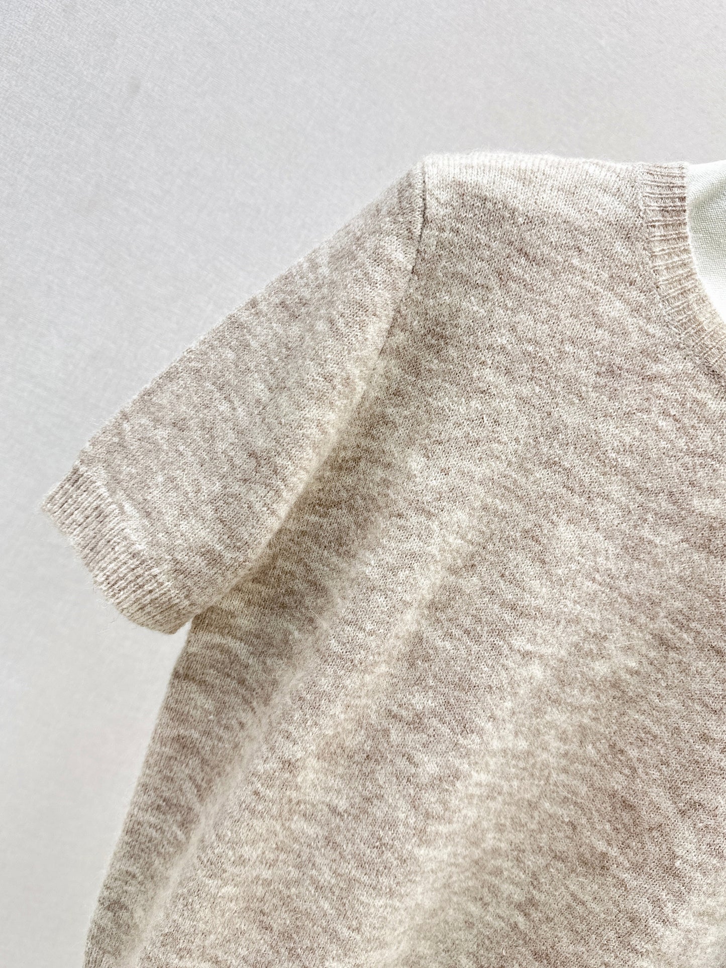 25fw new wool short sleeve