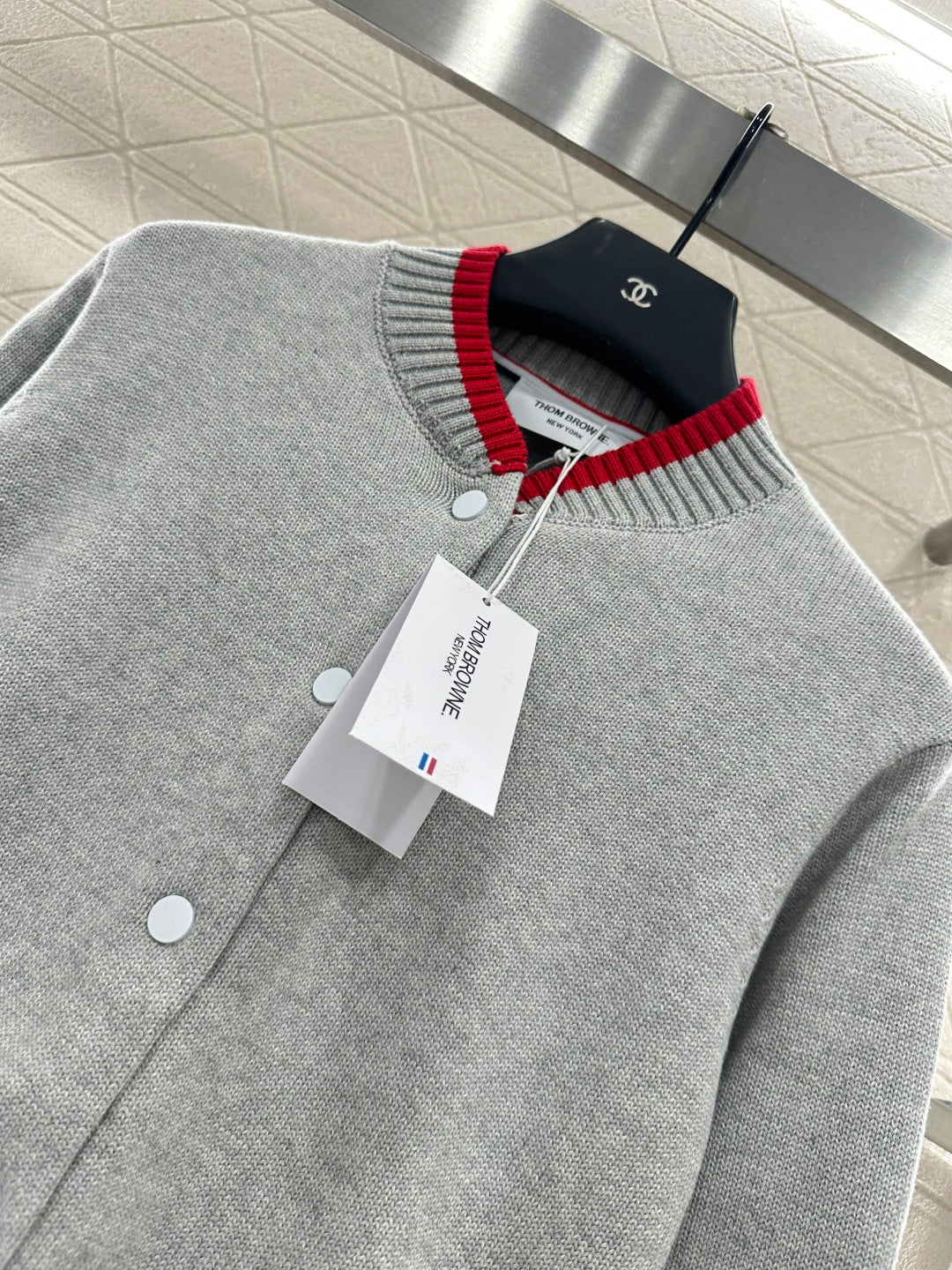25 Baseball Knitted Jacket