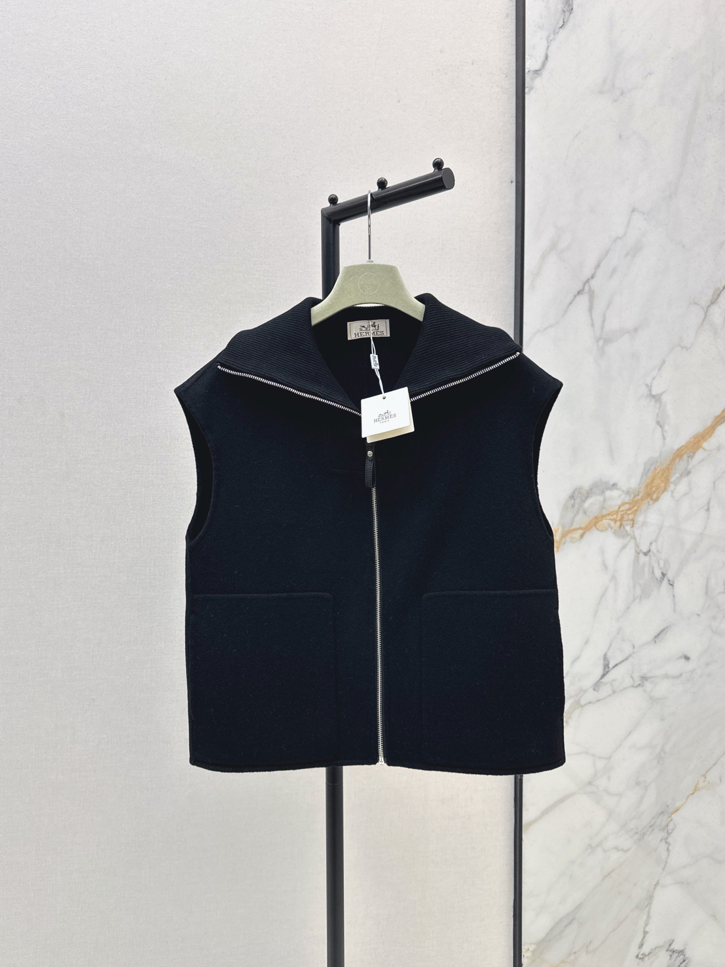 25 New wool cashmere vest jacket