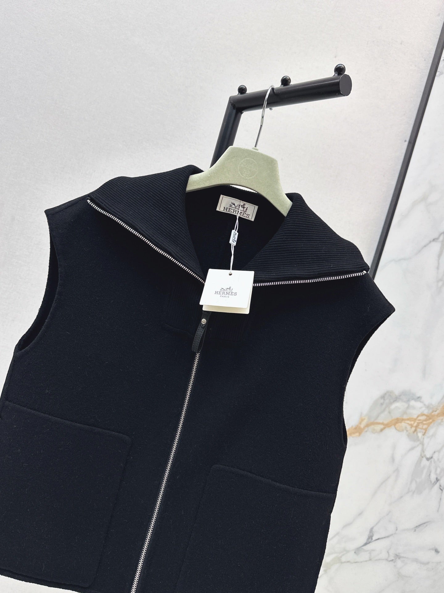 25 New wool cashmere vest jacket