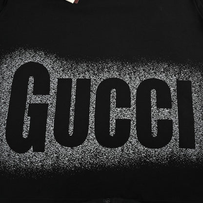25ss Inkjet large letter logo print short sleeves