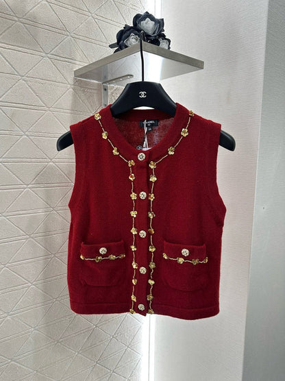 25 New Arrival Beaded Knit Vest