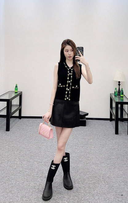 25 New Arrival Beaded Knit Vest