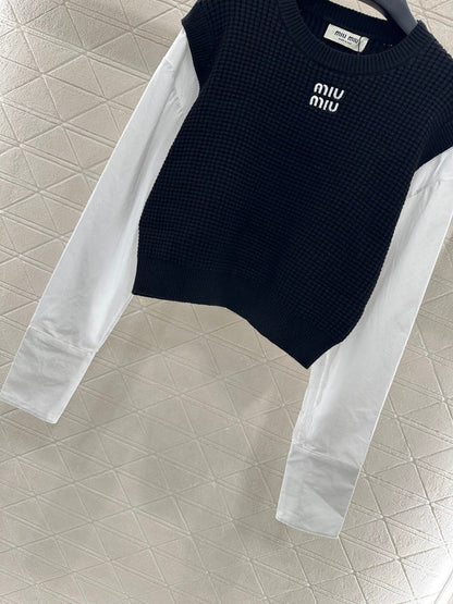 25 New Arrival Knitted long-sleeved top