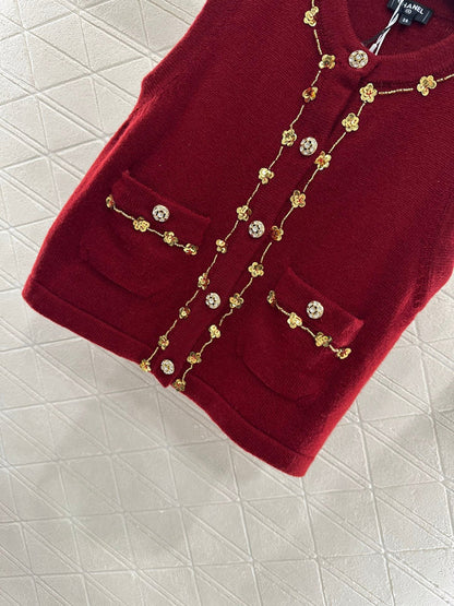 25 New Arrival Beaded Knit Vest