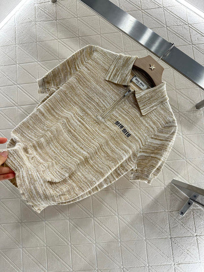 2025 new products Knitted short sleeves