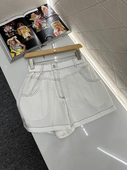 2025 new product Double C vest shorts set