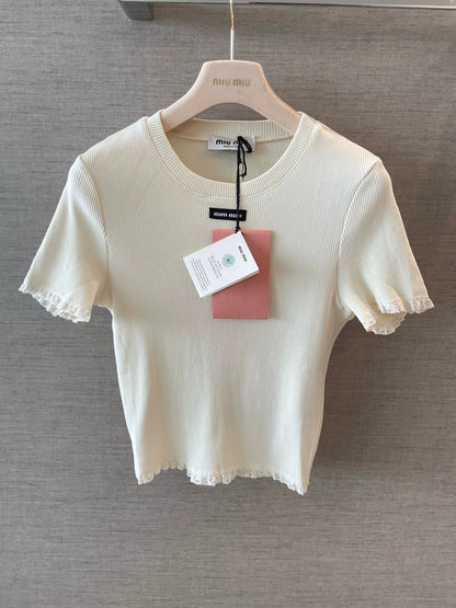 25 lace short sleeves