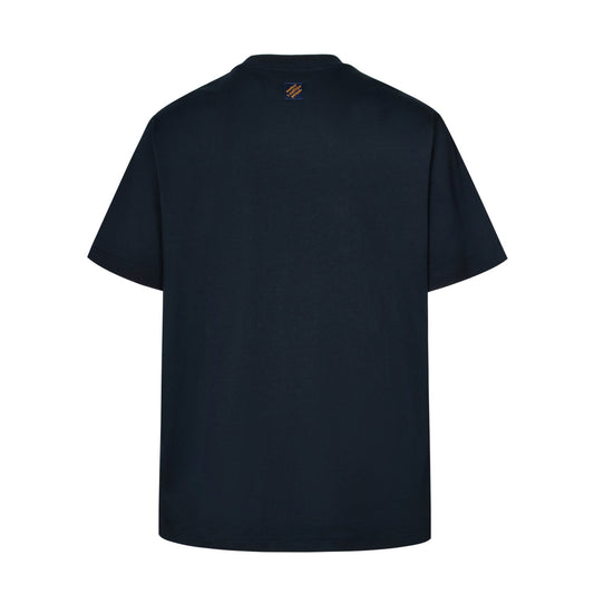 25ss Sequin embroidered short sleeves
