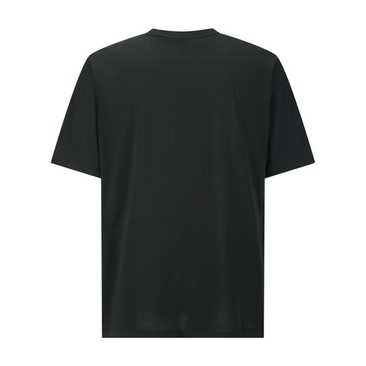 25ss Inscription embroidered short sleeves