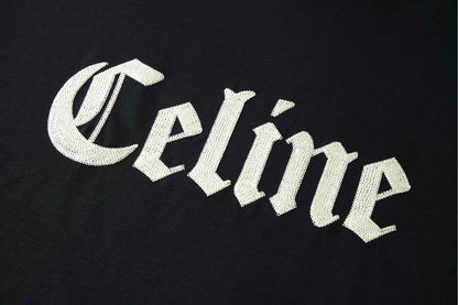 25ss Inscription embroidered short sleeves