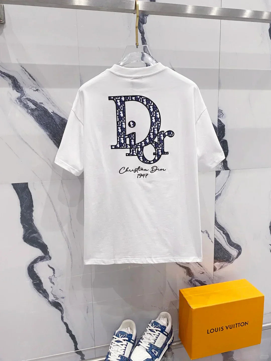 25SS letter embroidered short sleeves