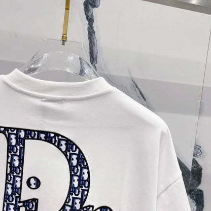 25SS letter embroidered short sleeves