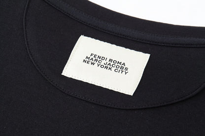 embroidered short sleeves