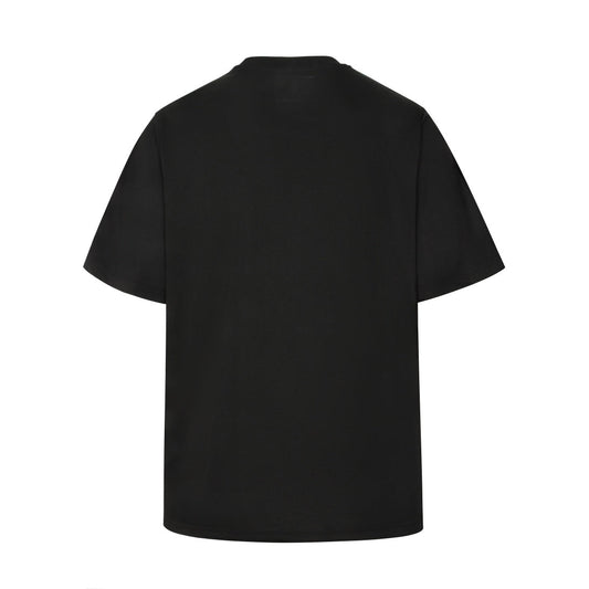 Shoulder embroidered short sleeves
