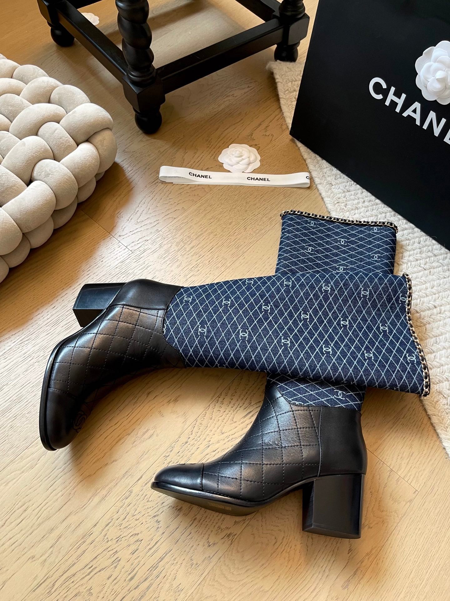 block heel boots