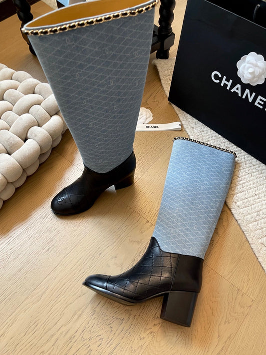 block heel boots