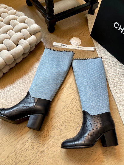 block heel boots