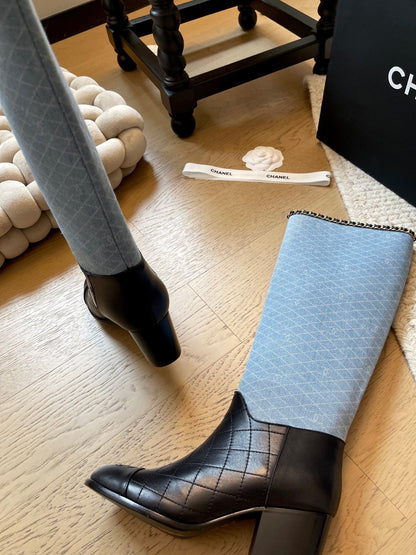 block heel boots