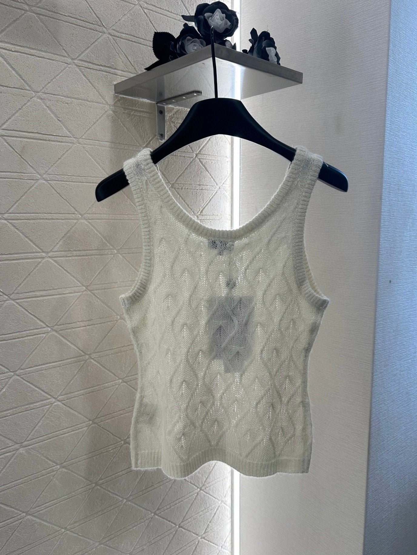 Fireworks Rhinestone Knit Vest